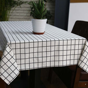Sytlish Linen Table Cloth